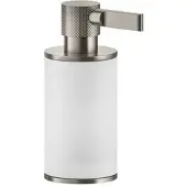 Gessi Inciso Stand-Seifenspender, Behälter weiss matt, 58537