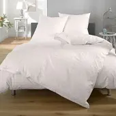 Lorena Mako-Batist Bettwäsche Tirol beige Kissenbezug einzeln 50x70 cm - beige
