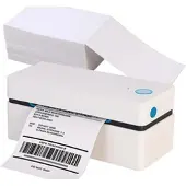 Callstel Etiketten-Thermodrucker mit 550 Etiketten 100x150mm , 203 dpi, BT, App
