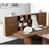 Deoffi Büroregal mit Türen 3OH Lorrus
