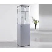 JTI-Vitrine Glasvitrine 45 x 45 Sockelvitrine JT-A7PL