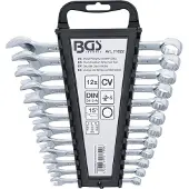 Bgs Maul-Ringschlüssel-Satz Halter / Tasche 6 - 19 mm 12-tlg.