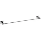 BRILLANTBAD BASA Handtuchhalter Messing Chrom 625x35x70 mm für Bad & WC >> zum Bohren