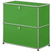 USM United Soft USM Haller Sideboard mit 2 Klapptüren Grün