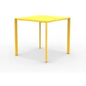 Vermobil Robuster Gartentisch Fox 80x80 cm gelb GI