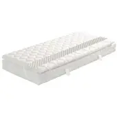 Möbel Kraft Matratzenauflage , weiß , Maße (cm): B: 90 H: 7