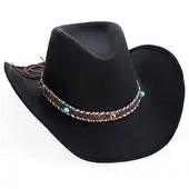 Buttinette Cowboyhut "Western", schwarz