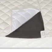 BETTWARENSHOP Frottee Bezug für Hardside Wasserbetten 100x220 cm nicht teilbar