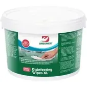 Dreumex Disinfection Wipes Desinfektionstücher, Alkoholfreie, gebrauchsfertige Tücher zur schnellen Desinfektion, 1 Eimer = 100 Tücher