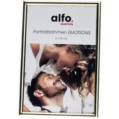 Alfo. Emotions 10x15 cm gold-glanz Porträtrahmen