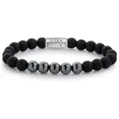 Rebel & Rose - STONES ONLY - Matt Shiny Black / 8 MM
