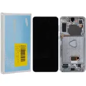 Samsung LCD Display für Galaxy S21+ G996B/DS, Phantom Silver