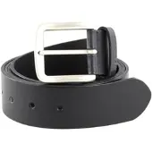 Mustang Gürtel Leather Belt 40mm W130 Black - kürzbar