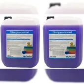 Faba Chemie 2 x 10 L Flüssigwaschmittel Konzentrat lila Universal Color