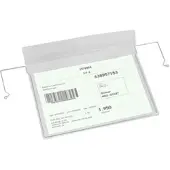Eichner Drahtbügeltasche A4 quer + Klappe