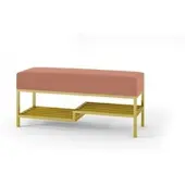 Möbel Kraft Polsterbank ¦ rosa/pink ¦ Maße (cm): B: 100 H: 45