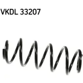 Skf Fahrwerksfeder VKDL 33207 für Peugeot 307 SW Break