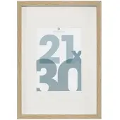 Wellhome - Naturholz-Bilderrahmen für 21 x 30 cm große Fotos