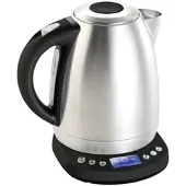 Rosenstein & Söhne Wasserkocher V3 WSK-400 mit 4 Temperatur-Stufen & Tee-Timer, 1,7 Liter