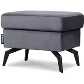 Konsimo Hocker Cordi ¦ grau ¦ Maße (cm): B: 56 H: 43