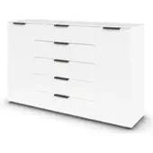 Möbel Kraft Sideboard ¦ weiß ¦ Maße (cm): B: 160 H: 100