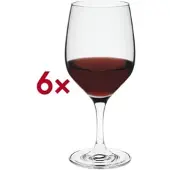 Rona Weinglas Wine 02 Optima 360 ml ungeeicht 6 Stück transparent, 18.5 cm