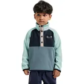 Didriksons Monte Fleece-Pullover, Factory Blue, 120