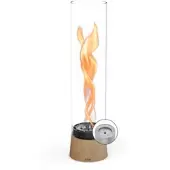 Höfats SPIN air Tischfeuer – innovatives Bioethanol-Feuer mit Eco-Ring, Indoor & Outdoo...