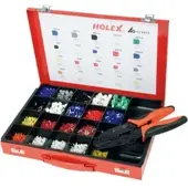 Holex Crimp-Set Aderendhülsen, inklusive Crimpzange