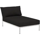 Houe LEVEL 2 Chaiselongue Aluminiumgestell