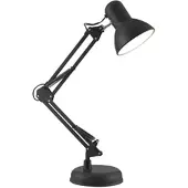 Lunartec Retro-Schreibtischlampe mit 2 Gelenk-Armen, für E14-Lampe bis 60 Watt