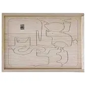 Danese Milano - Holzpuzzle 'Sedici Animali'