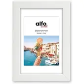Alfo. Amalfi 15x20 cm, weiß Holzrahmen