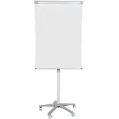 BI-Office Classic Mobiles Flipchart Stahl 70 (B) x 100 (H) cm Grau