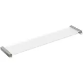 Hewi System 900 Q Ablage 900Q03.007XA geschliffen, mit Glasplatte, 616x20x122mm