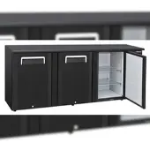 Casselin Barkühlschrank 3 solide türen CAB3PP