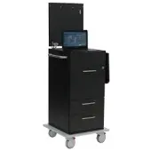 Novocal GmbH Laptopwagen LAW4210-A , Maße (B x T x H): 57 x 57 x 108,5 cm, LAW4210-A