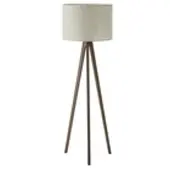 TK Lighting Holz Stehlampe Grand , Holz dunkel, für Wohn- / Esszimmer, Holz, Modern, Stehlampe