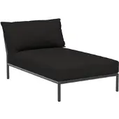Houe LEVEL 2 Chaiselongue Aluminiumgestell
