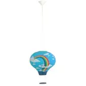 Brilliant Pendelleuchte Rainbow Blau E27 Ø37cm ohne Leuchtmittel