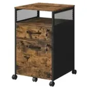 Möbel Kraft Rollcontainer ¦ braun ¦ Maße (cm): B: 42 H: 69