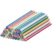 AGT 50 Klebesticks für Heißklebepistolen, 11 x 200 mm, bunt glitzernd