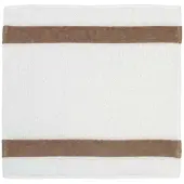 Feiler Handtücher Exclusiv mit Chenillebordüre Seiftuch 30x30 cm | safari - braun