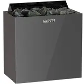 Harvia QUBIC BlackSteel Saunaofen ohne Steuerung,8,0 kW Leistung