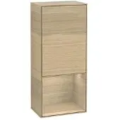 Villeroy & Boch Villeroy und Boch Finion Seitenschrank G550PCPC 41,8cm, rechts, Emotion, Regal unten Oak Veneer, Oak Veneer