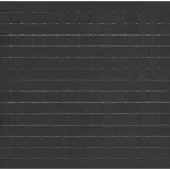 Premium Mosaic Glasmosaik schwarz 33x33 cm glanz MOS20BKHM