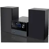 PEAQ PMS 320-1 Micro Hi-Fi System (Schwarz)