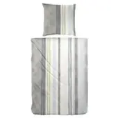 Möbel Kraft Bettwäsche-Set , grau , Maße (cm): B: 135 H: 1