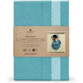 Bella Donna Sommer- und Tagesdecke 150x220 cm | arktis - blau