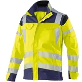 Kübler REFLECTIQ Jacke PSA 2 warngelb/dunkelblau 48 - 1207 8340-3448-48 - warngelb/dunkelblau
